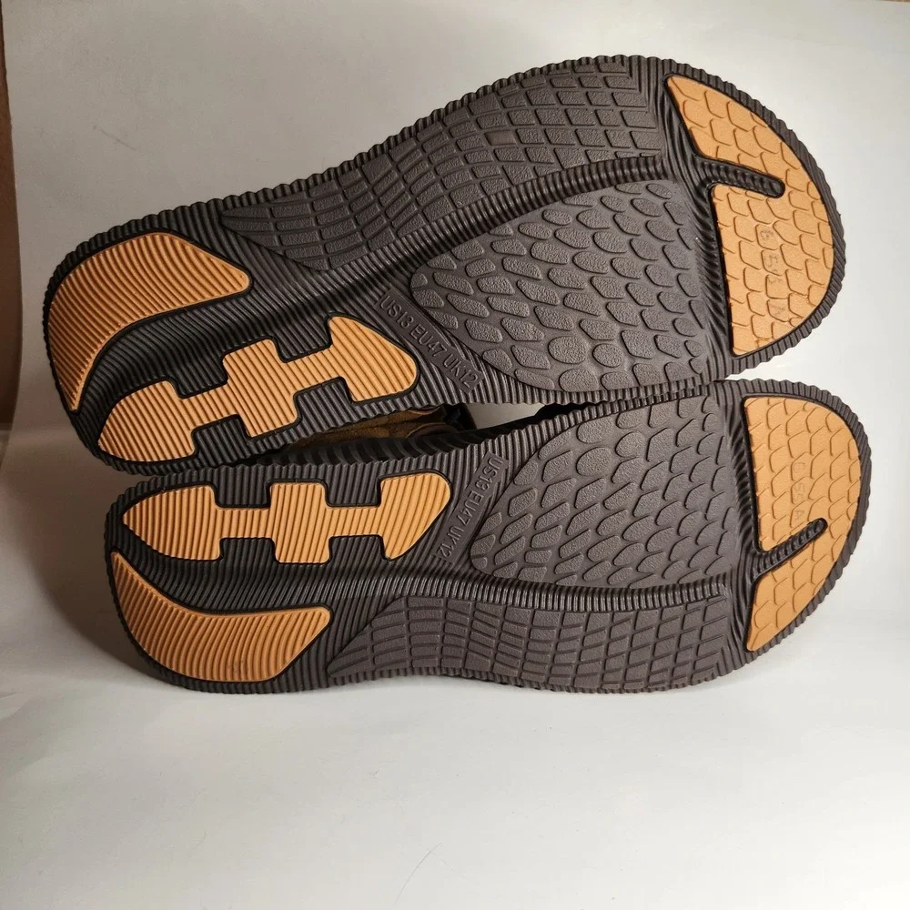 KuaiLu Orthopedic Hiking Sandals Mens‎ 13 Suede Arch Support  Walking Recovery KuaiLu Orthopedic Hiking Sandals Mens 13 Suede Arch Support  main image 3